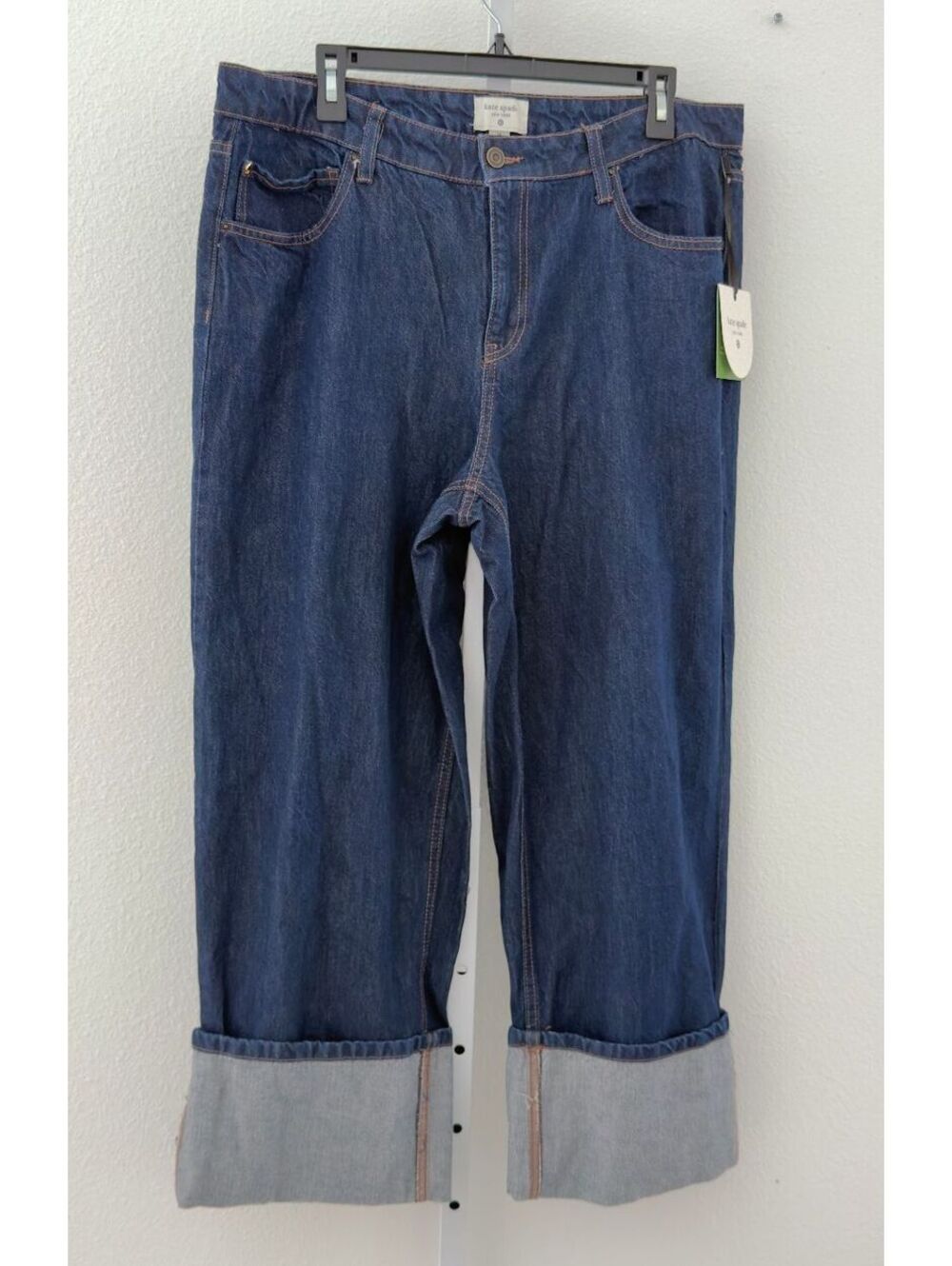 Kate Spade x Target High-Rise Straight Leg Wide Cuff Jeans
